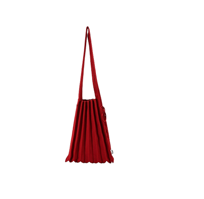  JOSEPH and STACEY Lucky Pleats Knit M Crimson Red